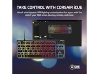 Corsair K55 CORE TKL RGB Gamingtastatur (sort) Gamingkeyboard