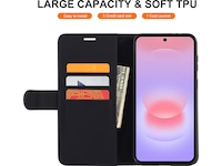 iiglo Galaxy A37 Wallet cover (sort) Mobilcover