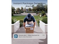 Eufy Video Doorbell S4 + Mini Chime Dørklokker
