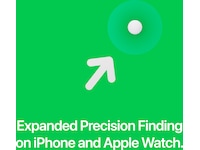Apple AirTag (2. gen.) sporingsbrik - 1 Pack Bluetooth tracker & GPS