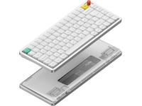 NuPhy Air75 V3 trådløst gaming tastatur (nova white / brown nano) Gamingkeyboard