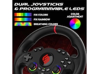 Subsonic 220 RS Multi Racingrat med Pedaler Rat og pedaler