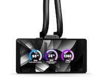 Phanteks Glacier One 36025 LCD Køler (sort) CPU - Vandkøling