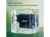 Acer 100W GaN PD-lader med 4 porte Batteri og lader