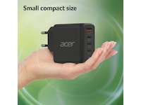 Acer 100W GaN PD-lader med 4 porte Batteri og lader