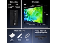Samsung 85" QN82H Neo QLED 4K Mini LED Smart TV (2026) Over 80 tommer TV