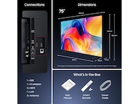 Samsung 75" M72H Mini LED 4K Smart TV (2026) 70 - 79 tommer TV