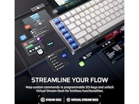 Corsair Vanguard Air 99 Trådløst Gamingtastatur (hvid) Gamingkeyboard