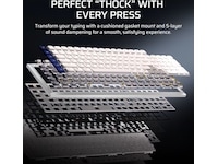 Corsair Vanguard Air 99 Trådløst Gamingtastatur (hvid) Gamingkeyboard