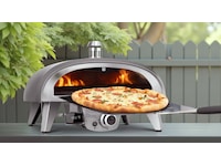 Gas pizzaovn 8kW 45cm rustfrit stål Pizzaovne