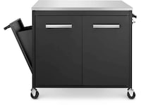 Austin and Barbeque Trolley Table With Doors Udendørsgrill – vogne