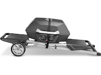 Bærbar gasgrill med dobbeltbrænder 4,5 kW Udendørsgrill