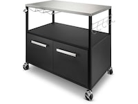 Austin and Barbeque Sidebord med opbevaring Udendørsgrill – vogne