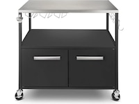 Austin and Barbeque Sidebord med opbevaring Udendørsgrill – vogne