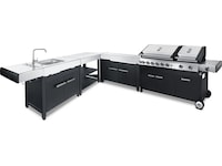 Austin and Barbeque Gasgrill 8+2 brændere Udendørsgrill