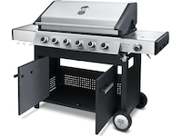 Austin and Barbeque Klassisk gasgrill 6 brændere Udendørsgrill