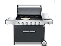 Austin and Barbeque Klassisk gasgrill 6 brændere Udendørsgrill