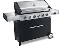 Austin and Barbeque Klassisk gasgrill 6 brændere Udendørsgrill