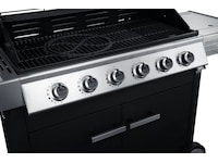Austin and Barbeque Klassisk gasgrill 6 brændere Udendørsgrill