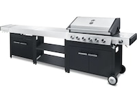 Austin and Barbeque Klassisk gasgrill 6 brændere Udendørsgrill