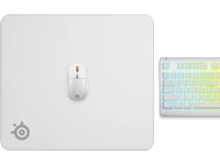 SteelSeries QcK Large musemåtte (hvid) Gamingmusemåtte