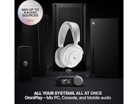 SteelSeries Arctis Nova Pro Omni trådløst gaming-headset (hvidt) Gamingheadset