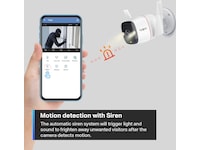 TP-Link Tapo C310 WiFi udendørs overvågningskamera (hvid) - 2pk Overvågningskameraer