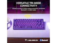 CORSAIR K65 PLUS WIRELESS Gaming Tastatur (Atomic Purple) Keyboards