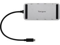 Targus USB4 140W Dual Video Mobile Dock (Silver) Dockingstation og USB-hub