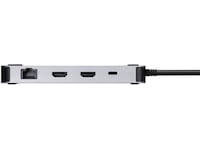 Targus USB4 140W Dual Video Mobile Dock (Silver) Dockingstation og USB-hub