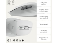 Logitech Signature Comfort M850 L trådløs mus (hvid) Mus