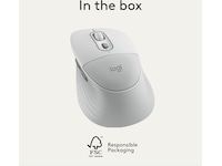 Logitech Signature Comfort M850 L trådløs mus (hvid) Mus