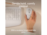 Logitech Signature Comfort M850 L trådløs mus (hvid) Mus