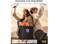 Nedis Ikarao Shell S3 Karaokehøjttaler 80W Trådløs / Bluetooth højttaler