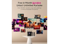 Nedis Ikarao Shell S3 Karaokehøjttaler 80W Trådløs / Bluetooth højttaler
