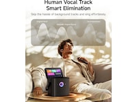 Nedis Ikarao Shell S3 Karaokehøjttaler 80W Trådløs / Bluetooth højttaler