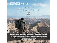 Sony INZONE H6 Air gaming-headset med åben bagside (sort) Gamingheadset