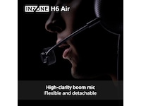 Sony INZONE H6 Air gaming-headset med åben bagside (sort) Gamingheadset