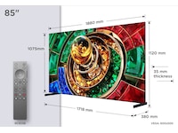 TCL 85" RM9L RGB-Mini LED 4K Smart TV (2026) Over 80 tommer TV