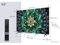 TCL 65" Q6C Premium QD-MiniLED TV (2026) 60 - 69 tommer TV