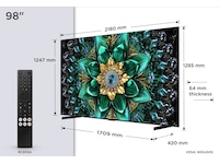TCL 98" Q6C Premium QD-MiniLED TV (2026) Over 80 tommer TV