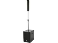 BLG Bluetooth PA-system 400W 2-vejs 10" Sub DSP 125dB Højttalere