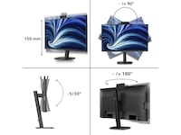 Philips 27" skærm 272B2U3601H/00 Skærme
