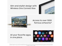 Samsung 75" The Frame Pro Neo QLED 4K Mini LED Smart TV (2026) 70 - 79 tommer TV