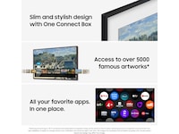 Samsung 55" The Frame QLED 4K Smart TV (2026) 50 - 59 tommer TV