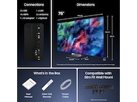 Samsung 75" R95H Micro RGB 4K Smart TV (2026) 70 - 79 tommer TV