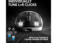 Logitech PRO X 2 SUPERSTRIKE trådløs gamingmus Bundle Gamingmus