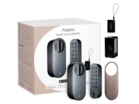 Aqara Smart Lock U200 Sæt (sort) + Camera Hub G5 Pro Elektroniske dørlåse