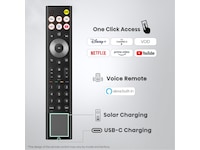 Hisense 75" UR9S RGB MiniLED 4K Smart TV (2026) 70 - 79 tommer TV