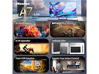 Hisense 65" A7S QLED 4K Smart TV (2026) 60 - 69 tommer TV